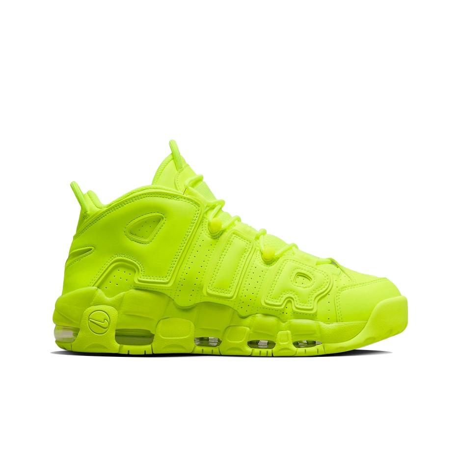 Nike Мужские кроссовки Air More Uptempo 96 Volt Зеленый Черный DX1790-700