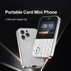 Small Card Mobile Phone Dual SIM Standby Flashlight Magic Voice Speed Dial Retro Camera Colorful Portable Feature Phone