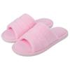 Comwarm Plush House Slippers For Women And Man Open Toe Cozy Cotton Shoes Indoor Outdoor Flat Soft Breathable Non-slip Sandals