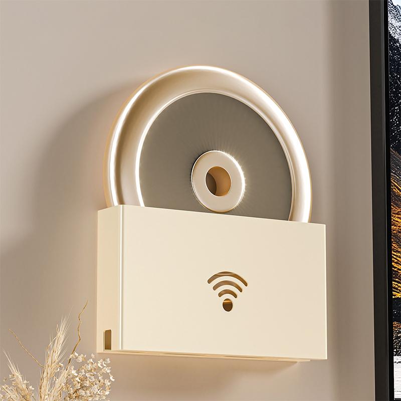 Минималистичный ящик для хранения беспроводного роутера без сверления настенный держатель для гостиной держатель и полка для Wifi роутера