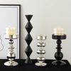 Elegant Minimalist Candlestick European Style Tea Light Rack Photo Props Candle Stands  Party