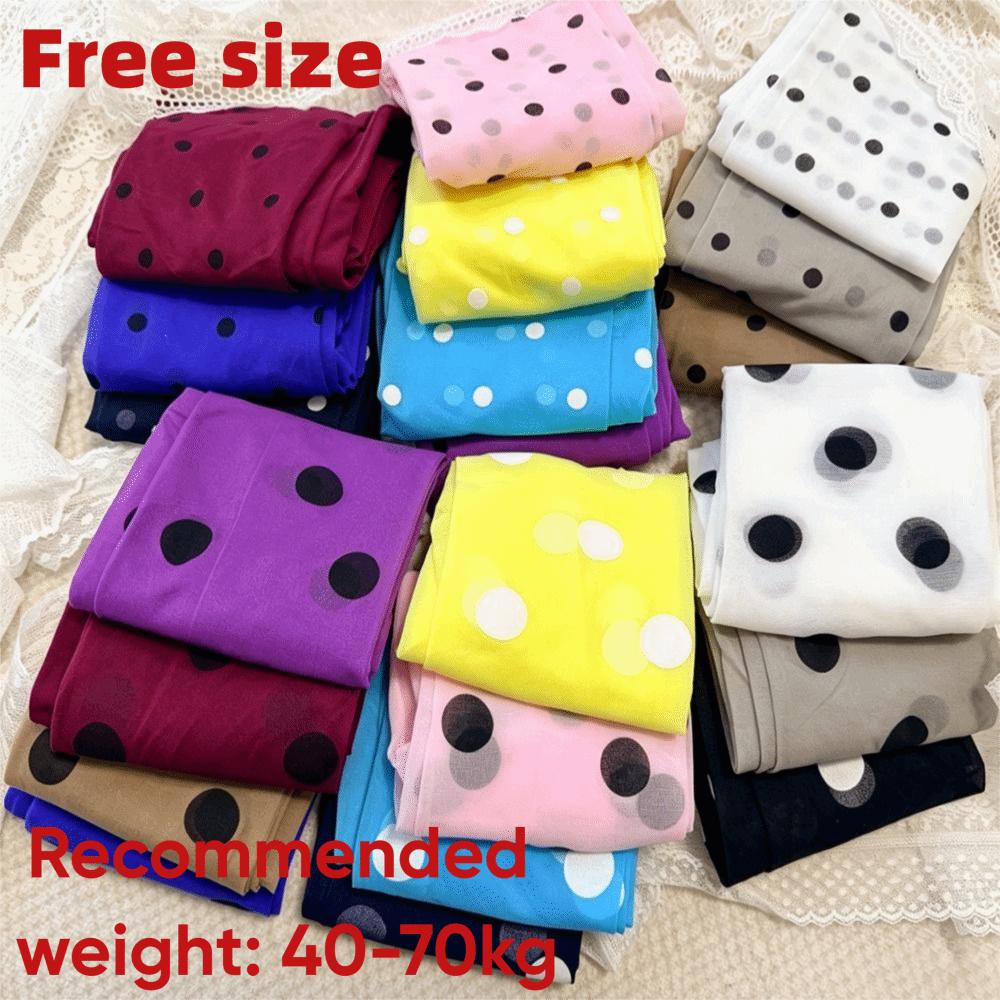 Translucent Polka Dot Tights Ultra-thin Printed Pantyhose Sheer Pantyhose JK Skirt Accessories