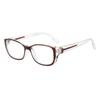 Reading Glasses Women Hyperopia Retro Correction Prescription Transparent Eyeglasses Men Anti Blue Light Eyewear +1.0+1.5+2.0