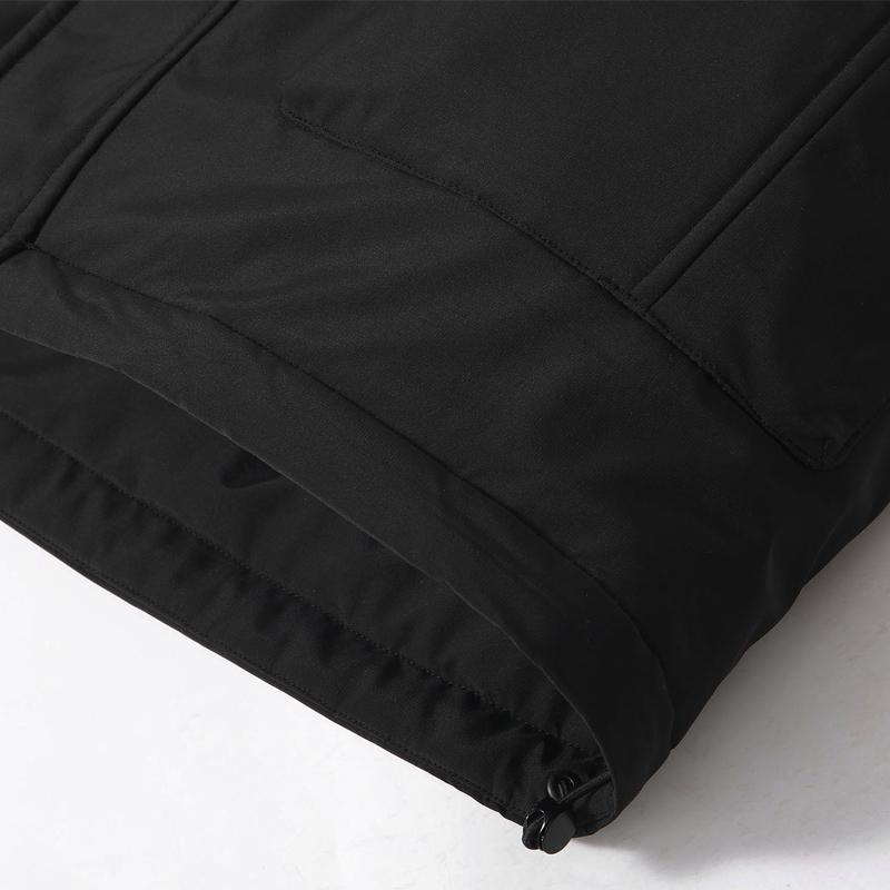 Модное зимнее мужское пальто больших размеров 5XL-12XL с капюшоном, водонепроницаемое, повседневное, свободного кроя, толстое, теплое, оверсайз, верхняя одежда, мужские куртки