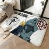 Мягкий Впитывающий Нескользящий Коврик Аниме F-FULLMETAL ALCHEMIST Напольный Коврик Домашний Декор Придверный Коврик Напольный Коврик для Спальни Коврик для Ванной