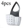 Storage Drain Basket Kitchen Caddy Sponge Drain Holder Adjustable Hanging Drain Basket Bag for Bathroom Organizer Accessories