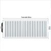 Steel Wall-Mounted Hot Water Radiator