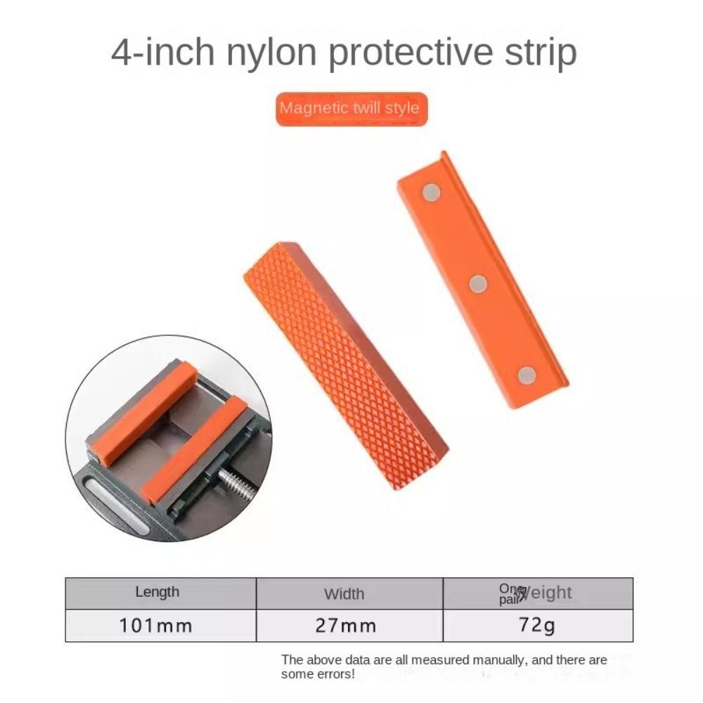 2 шт. магнитные тиски для верстака мягкие накладки на губки абсолютно новые резиновые губки