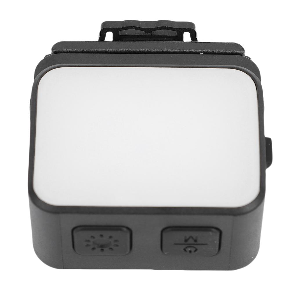 LED Camera Light Suitable for Action 5 4 Camera 3 Color Temperature Fill Light with Cold Shoe Mount and 1 4in Screw Hole