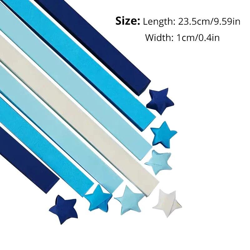540 шт. градиент цвета серии звезда оригами длинная полоска оригами DIY креативное оригами предметы ручной работы домашний декор