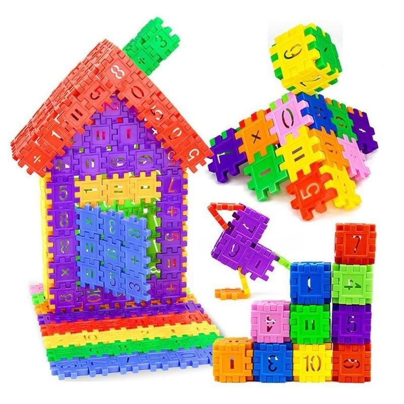 Play Puzzle Educational Building Blocks Bricks Toys-Digital Square New