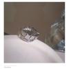 Роскошное кольцо-змея с бриллиантами для женщин Ins Модное регулируемое кольцо на палец Мужское кольцо
