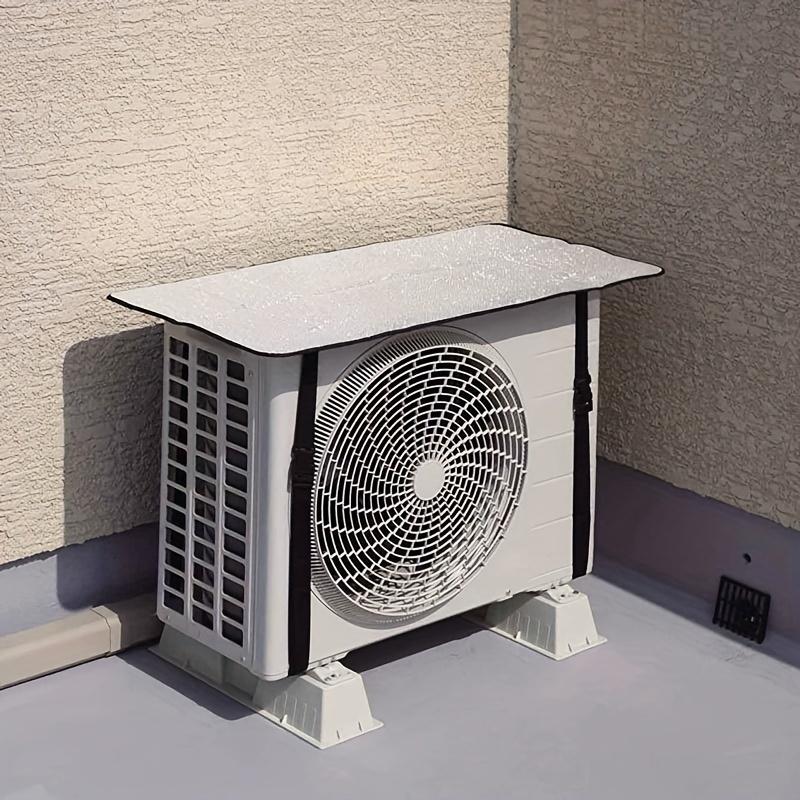Universal Air Conditioner Outdoor Unit Cover Bubble Composite Aluminum Foil Flame Retardant Waterproof Sun Protection Shade