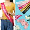 Fashion Festival Graduation Party Accessory Shoulder Strap Sash Belt Decoration Congratulation Sash