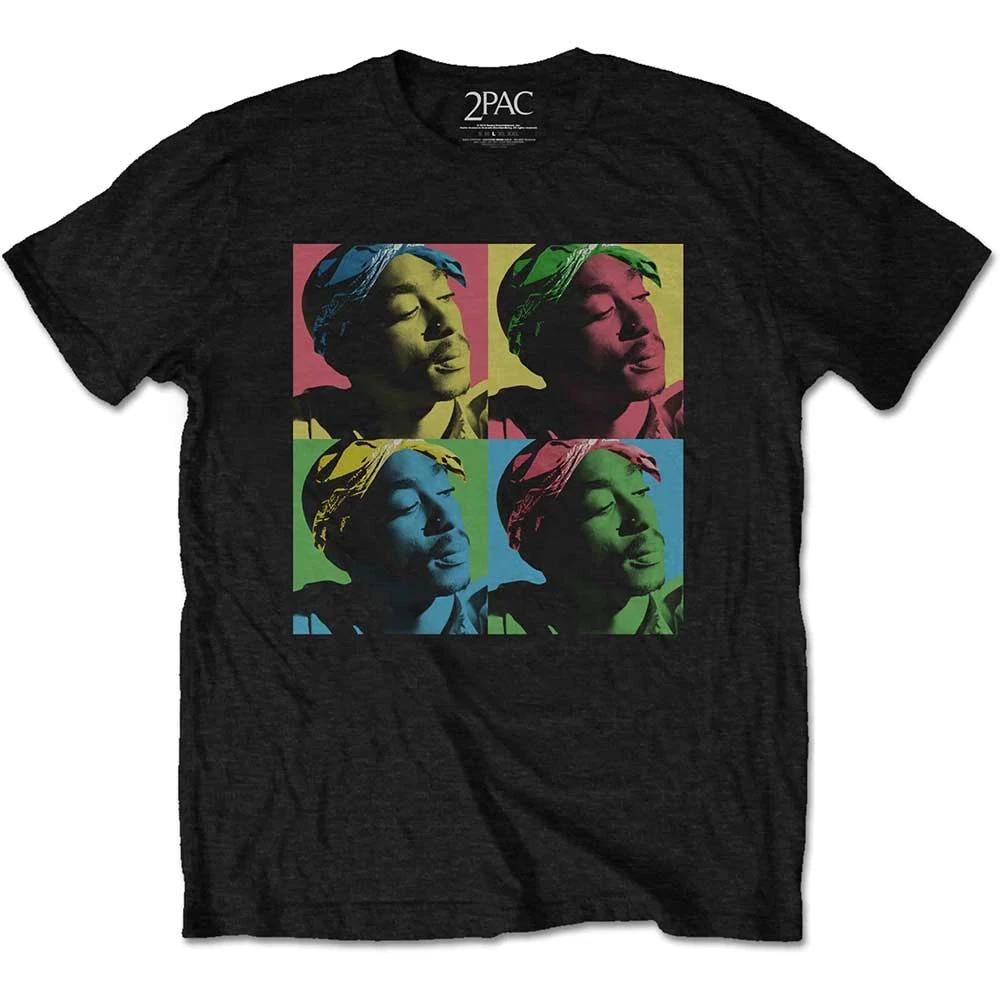 Tupac 2Pac Pop Art Official Mens T-Shirt