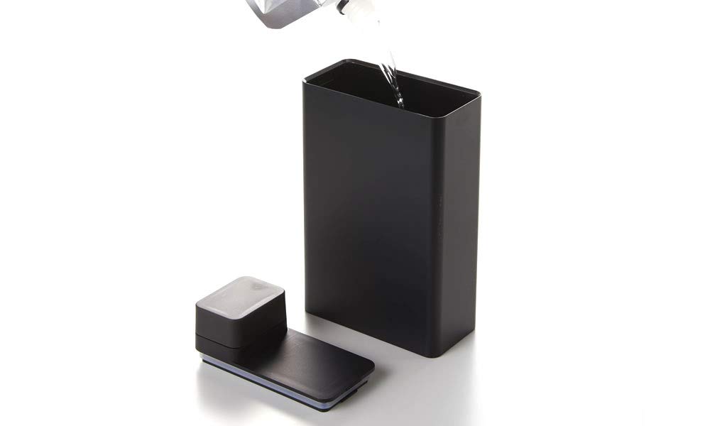 Купить набор из бутылки для моющего средства Yamazaki Jitsugyo, сменная бутылка для стирки, черная, 3588, сменная бутылка для стирки [2 партии]