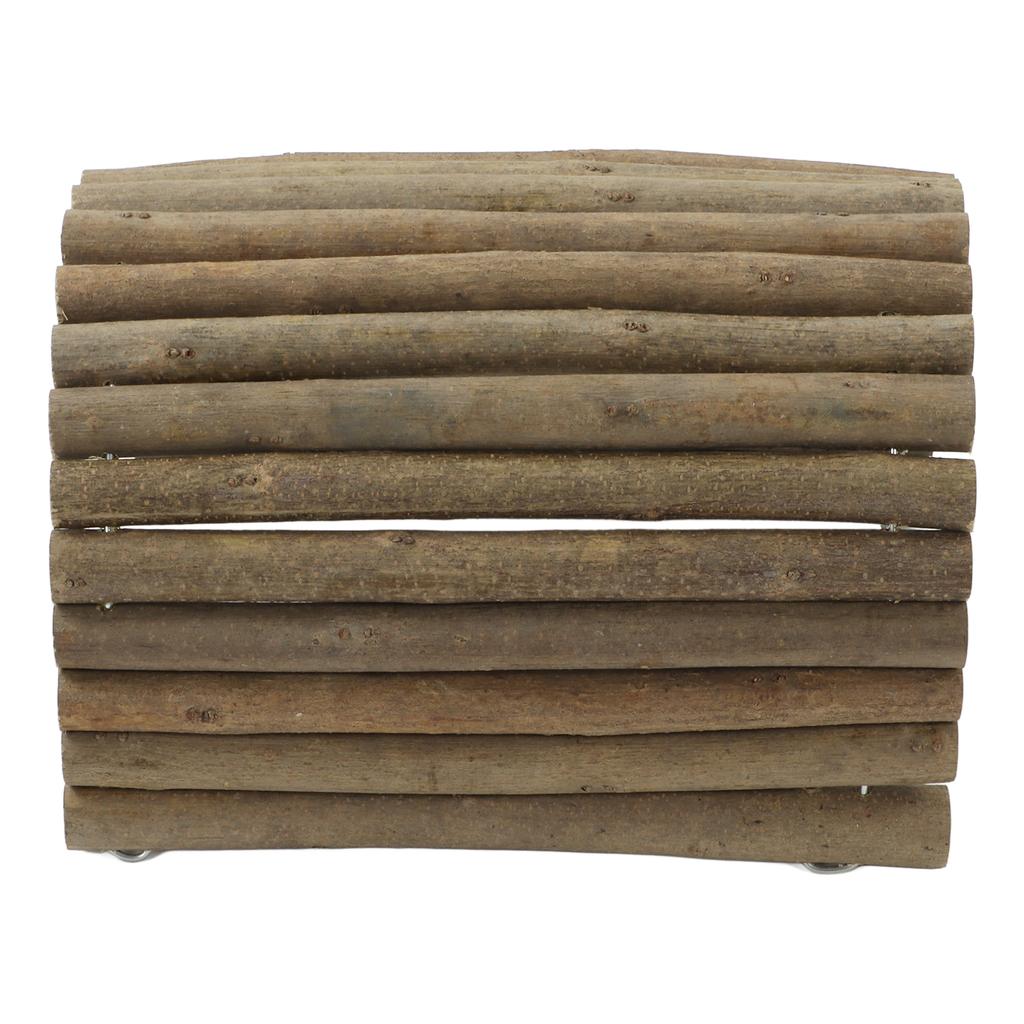 Деревянный туннель для хомяка, изгибающийся мост для маленьких животных, песчанок, морских свинок, шиншилл, хорьков, ёжиков