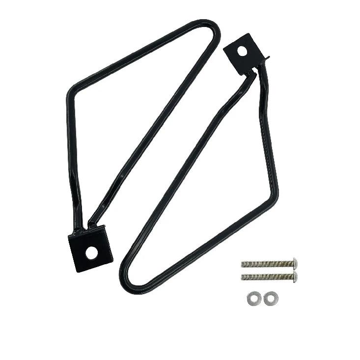 Motorcycle Saddlebag Support Bar Bracket Mount For Harley Sportster 883 Iron XL883N Dyna Fat Bob