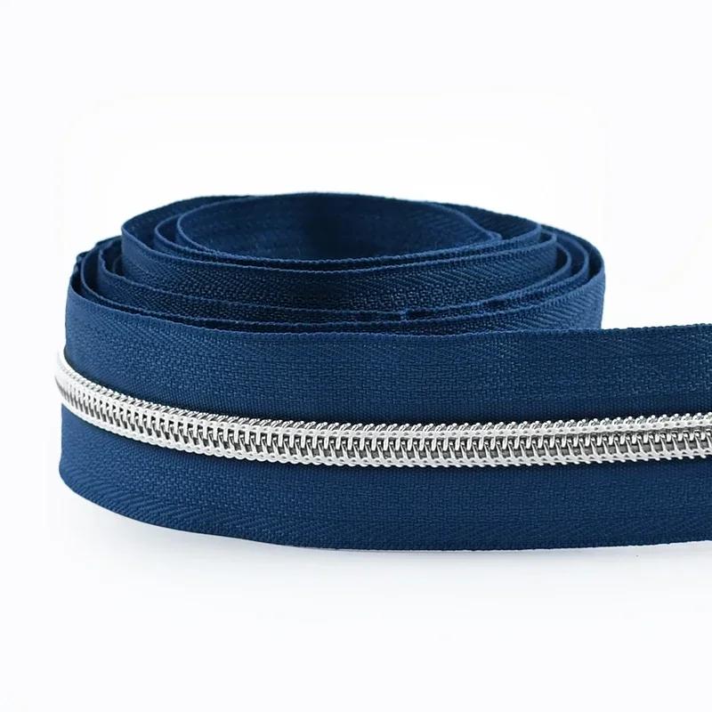 Meetee 1-10M 5# Нейлоновые молнии для сумки, обуви, одежды, пластиковая рулонная молния на метр, декоративные молнии, ремкомплект, швейные аксессуары для DIY