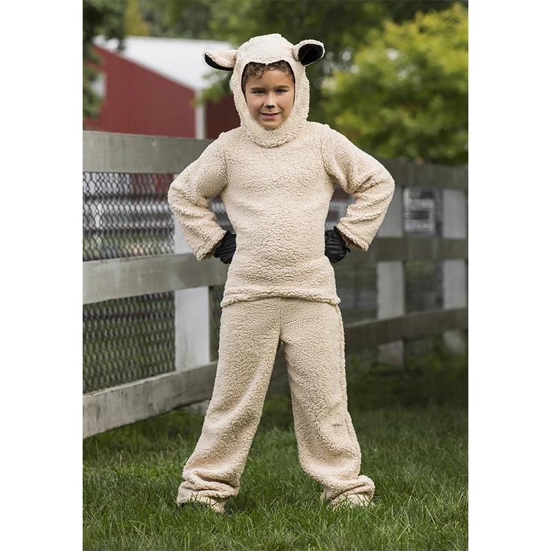 2025 New Arrival Uniese Boys Girls Lamb Woolly Sheep Child Costume Child Horse Costume Halloween Carnival Dress Up Party