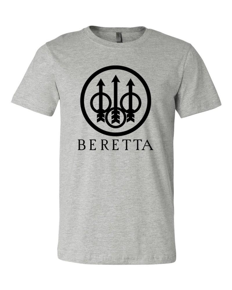 Beretta Guns Firearms Logo Men'S Black T-Shirt S To 5Xl Fast Shipping!!