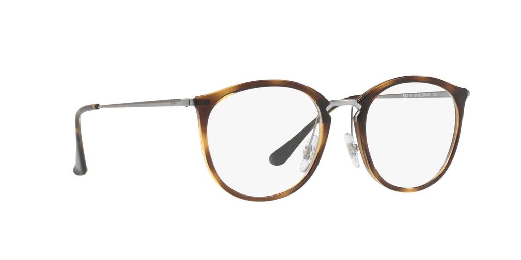 Ray-Ban eyeglasses 0RX7140 HAVANA Japan 49 2012 (FREE size)