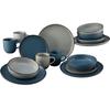 CreaTable Modern Scandic Dinnerware Set, 16 Pieces (21016)