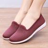 Summer Cloth Shoes Women's Breathable Knitted Casual and Comfortable Flat-bottomed Casual Mesh Shoes