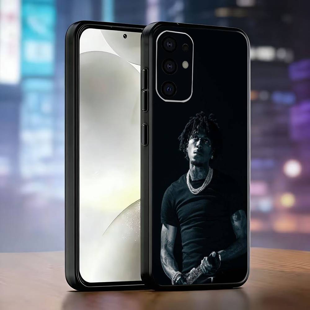 Чехол для телефона YoungBoy Never Broke Again Для Samsung S25,S24,S21,S22,S23,S30,Ultra,S20,Plus,Fe,Lite,Note,10,Черный Чехол