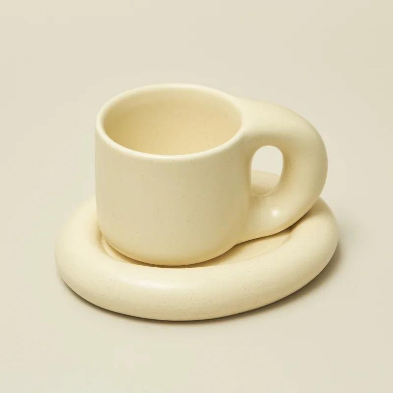 Керамическая кружка в корейском стиле, кофейные чашки, чайная чашка для дома и офиса, кофейные чашки, корейская кружка, скандинавская домашняя посуда, японская кружка