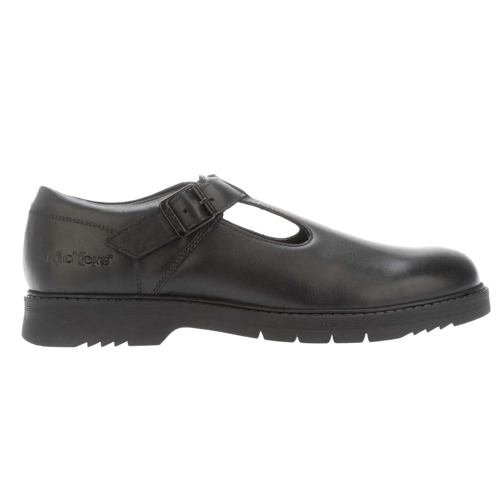 Kickers Womens/Ladies Finley Leather T-Bar Shoes