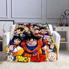 Одеяло японского аниме Dragon Ball Z для кроватей, походов, пикника, модное покрывало, одеяло