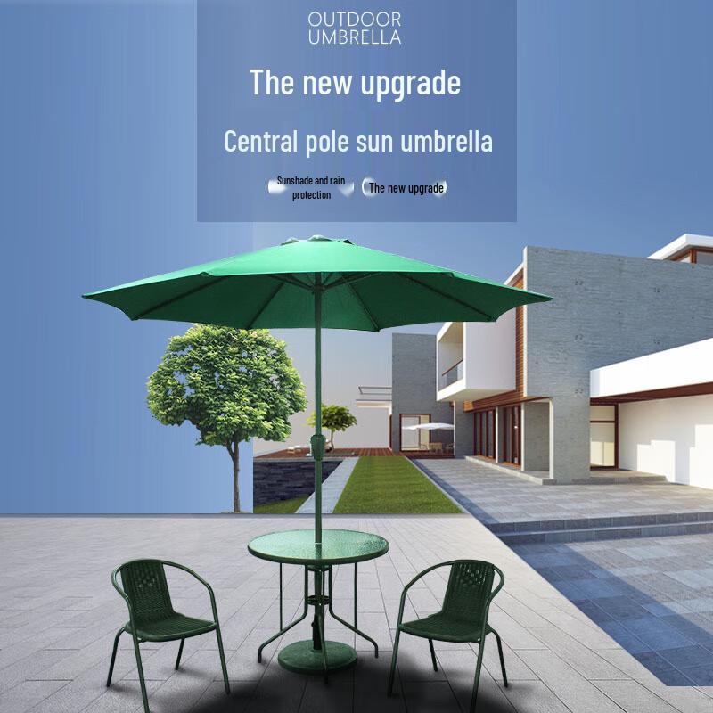 Large Outdoor Patio and Beach Sunshade Umbrella