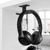 APPHOME Headphone Hanger Headphone Holder Aluminum Clamp Type Black