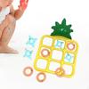 Pineapple Shaped Toss Game Inflatable Toy Montessori Perception Pool Toys Board for