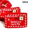 High Quality Christmas Envelopes Pack of 10 with Hanging Rope for Cards