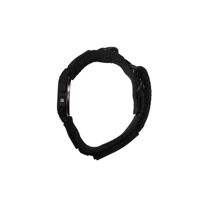CASIO Customized watch modified series various colored mirrors black resin case classic retro small square F-91W-HeiSeBiaoPanCaiSeHengTiaoWenBiaoJing