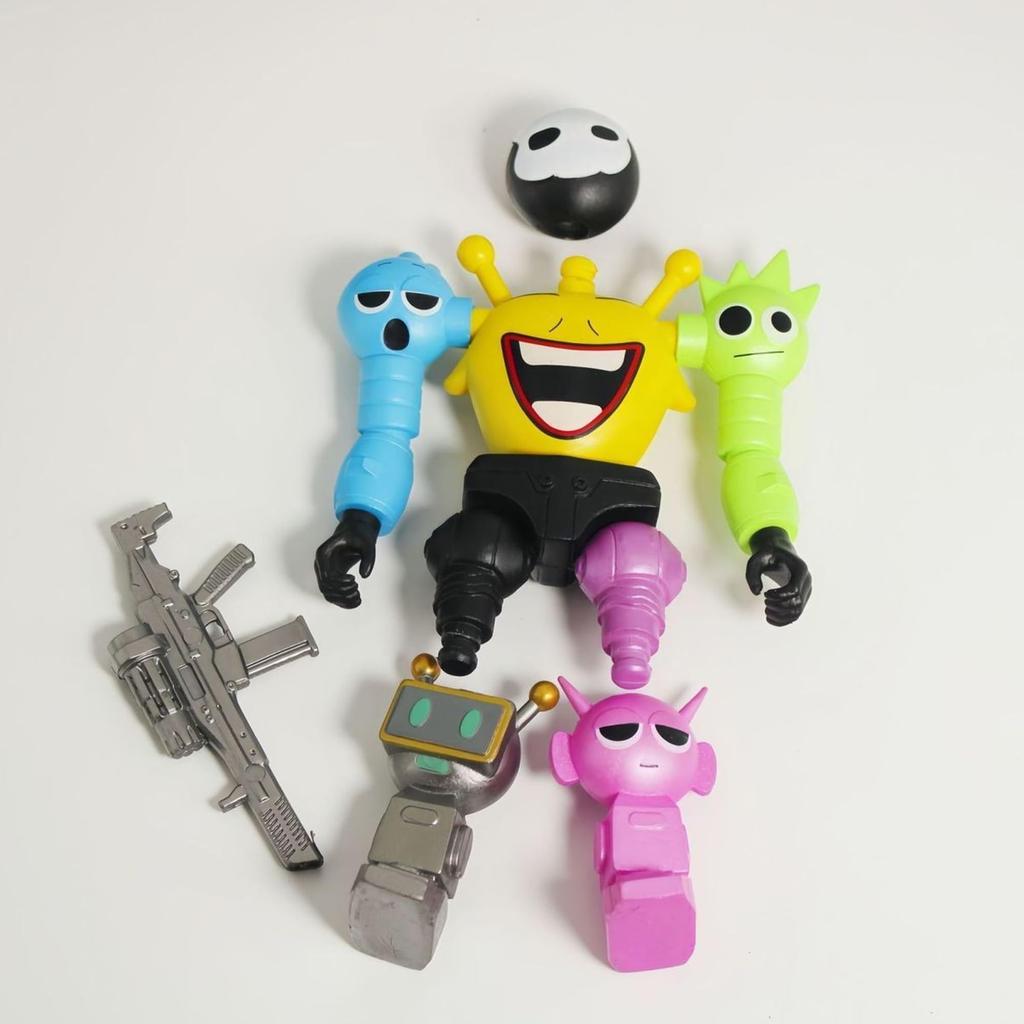 AAGWW Spranky Goods Spranky Popular Gift Figure, Assembled, Articulated, Anime-Style Figurine, PVC, Merchandise, (Type B)