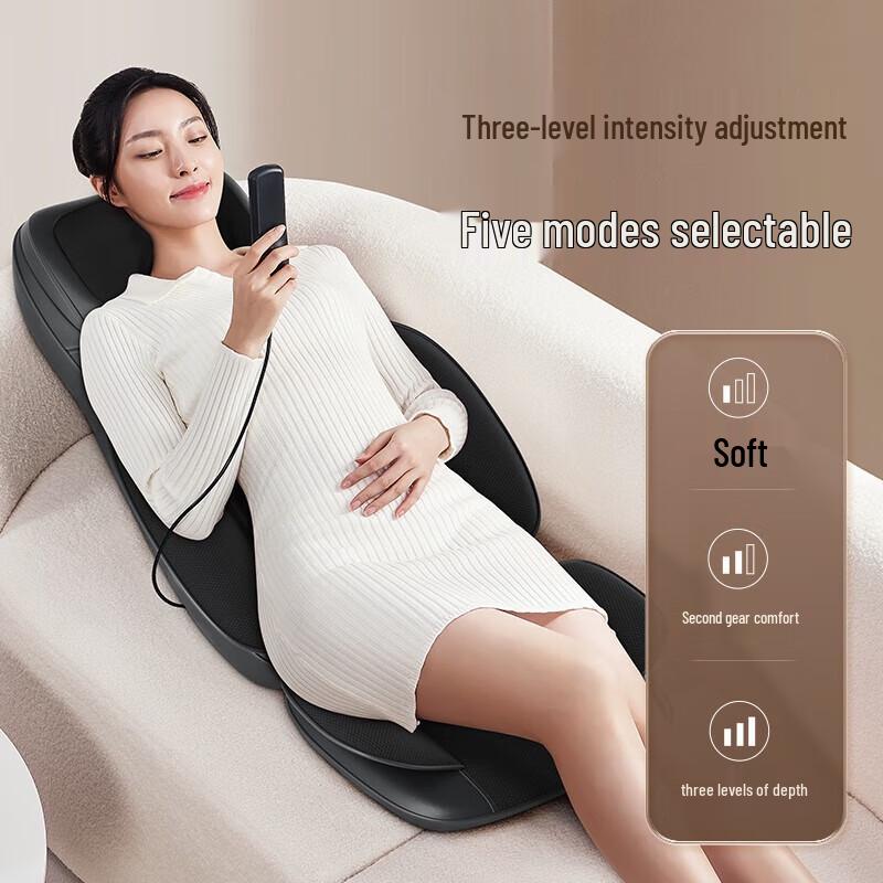 CHIGO 3D Lumbar & Back Massager with Heat CN plug (adapter included)