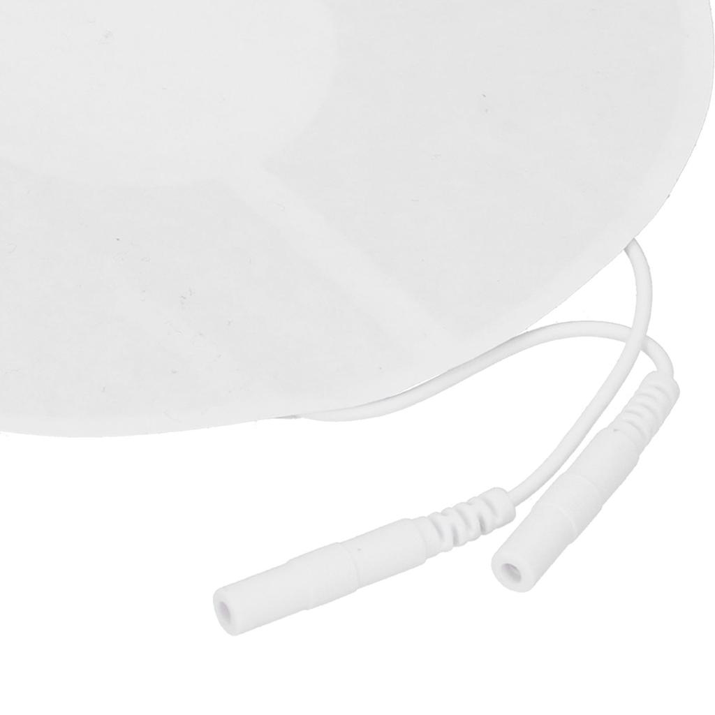 2 шт. грудных электродных накладок для электрического TENS-массажера, аппарата для физиотерапии 11 см / 4,3 дюйма