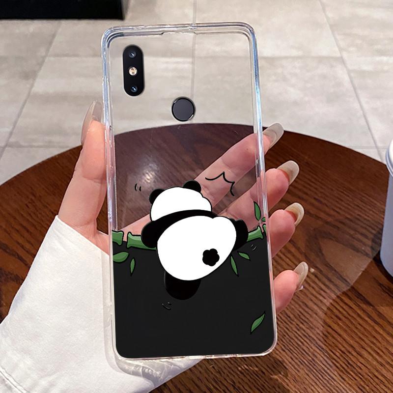 Гелевый чехол для Xiaomi Mi Mix 2s Fundas Защитный Coque Прозрачный Силиконовый Мягкий ТПУ Задняя крышка Милый Кролик Кошка Динозавр Чехол для телефона