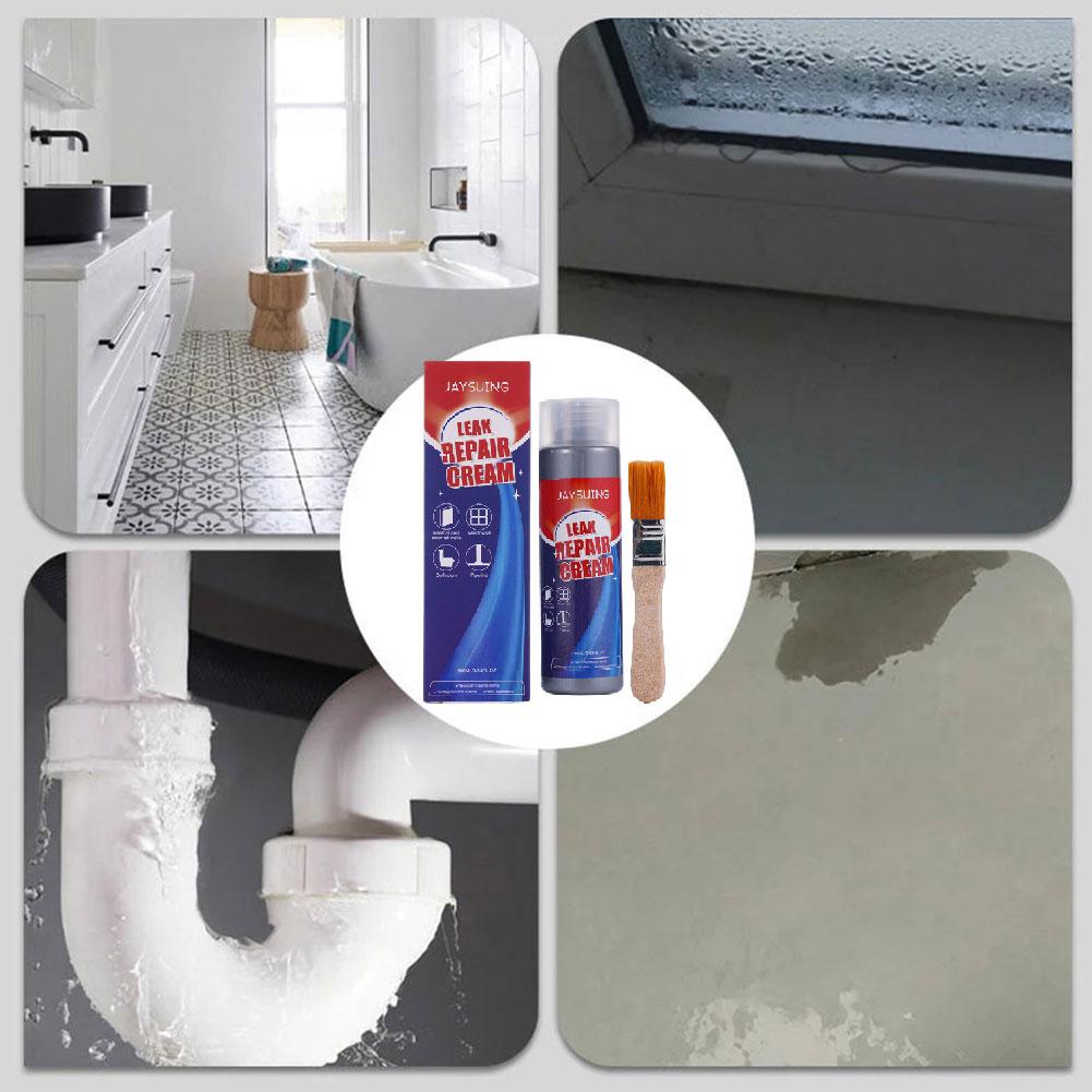 100 мл Герметик для ремонта протечек Водонепроницаемый Суперпрочное Сцепление Бытовой Инструмент для Герметизации и Ремонта Мощный Герметик Крем Покрытие Жидкость Спрей