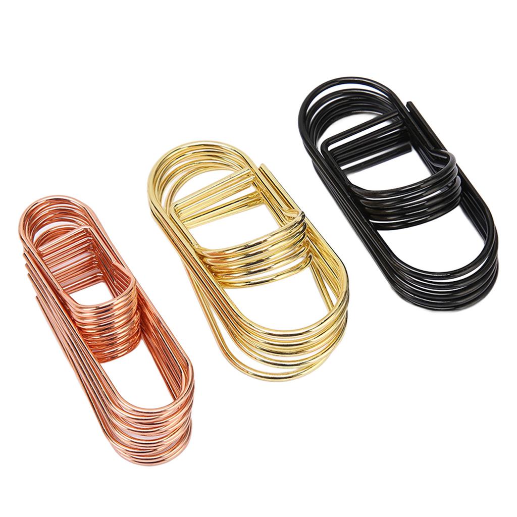 20 шт. Маленькие железные скрепки для бумаги, милые декоративные закладки-скрепки для студентов, канцелярские товары, офисные документы