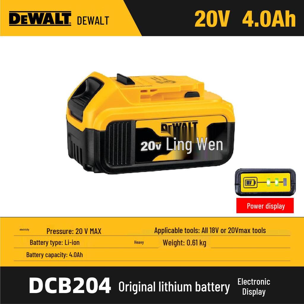 Original Lithium Battery: 10.8V/2.0Ah, 14.4V, 18V/4.0Ah, 5.0Ah, 94% Positive Reviews