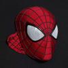 In Stock Spider-Man: Brand Fresh Day Adult Costume Mask with Magnetic Back Cover 3D Webbing Strips Superhero Cos Headgear Accessory
