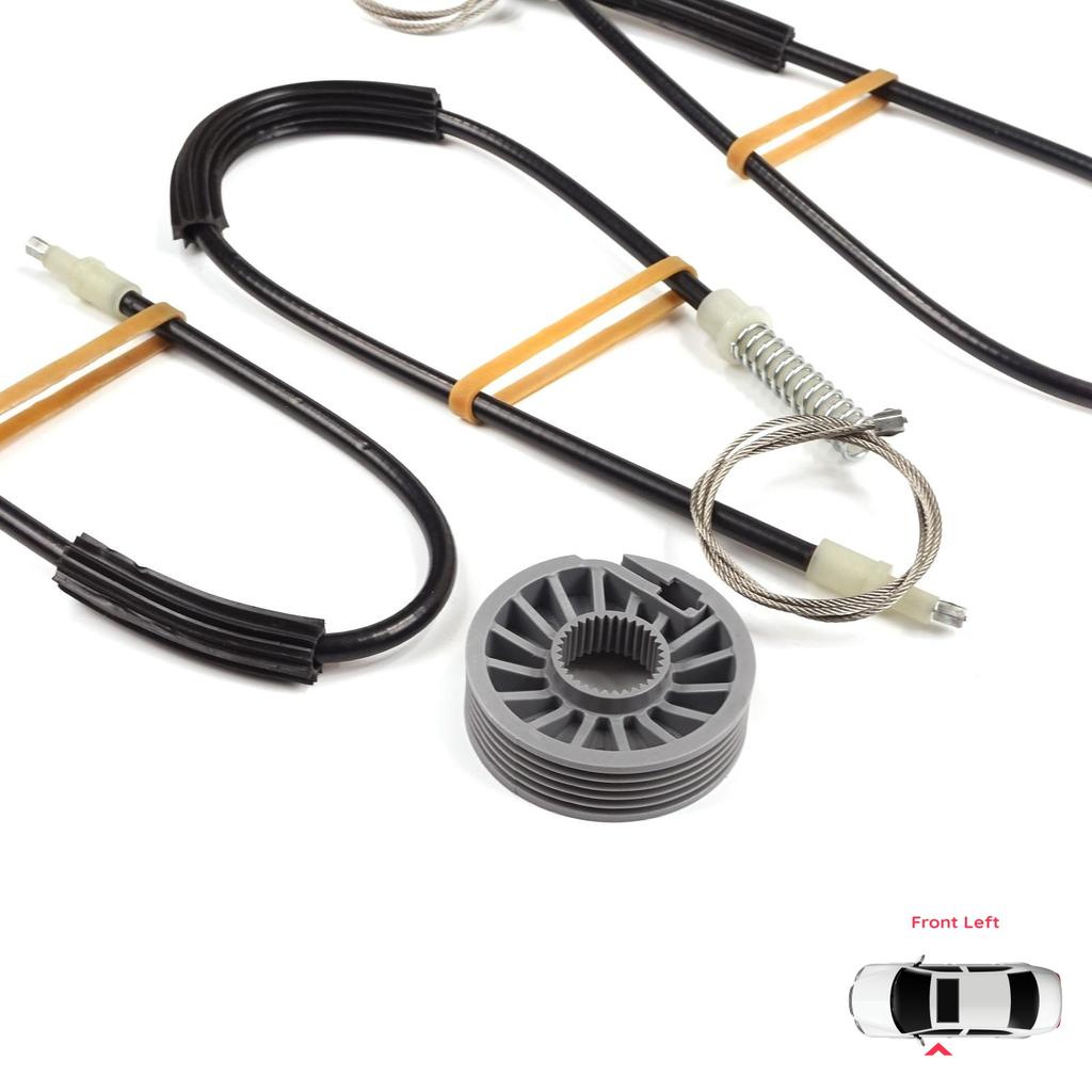 BWR5552 Комплект для ремонта стеклоподъемника левой двери для Mitsubishi Colt CZC Cabriolet RG 2006-2009 98031403