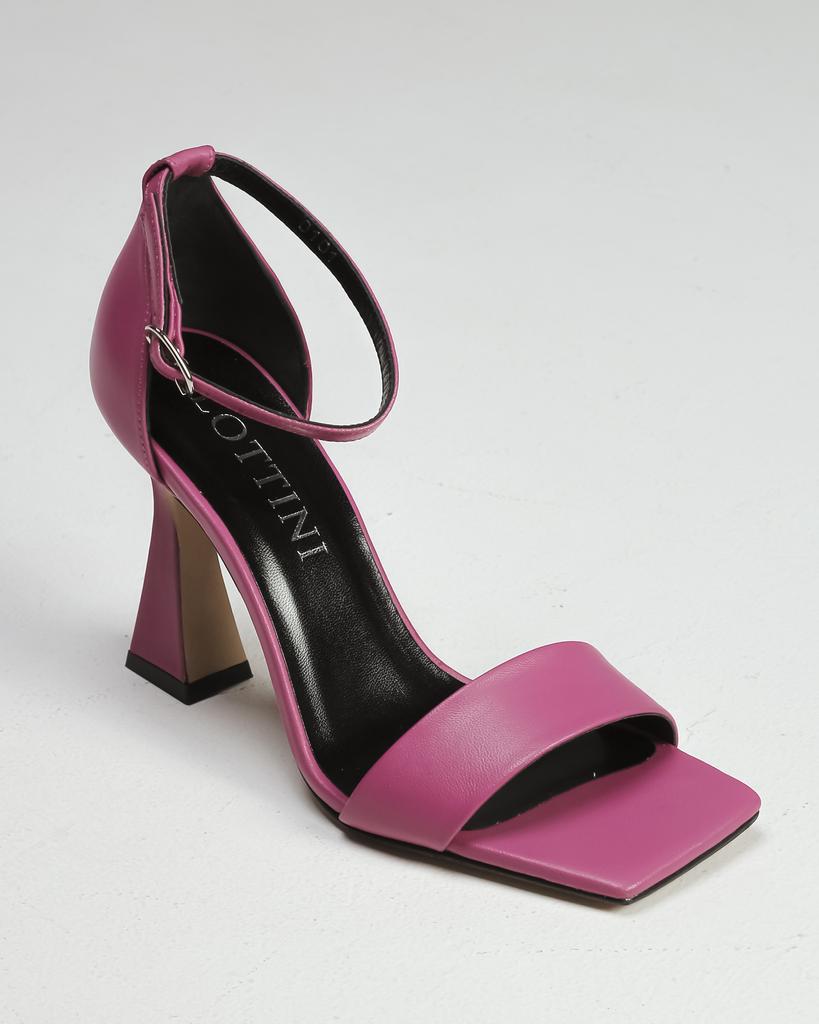 Heeled Sandals Lottini 3200101 37 Fuchsia Leather