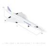 Модель самолета Concorde Франция в масштабе 1/300, 20 см, металлическая литая модель с подставкой для коллекций, дисплея или в подарок мальчику