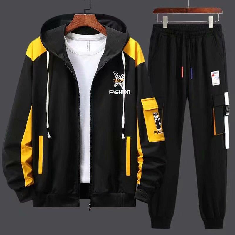 Sport Suits Mens Hoodie Pants 2 Piece Matching Sets Outfit Clothes for Men Clothing Tracksuit Sweatshirts