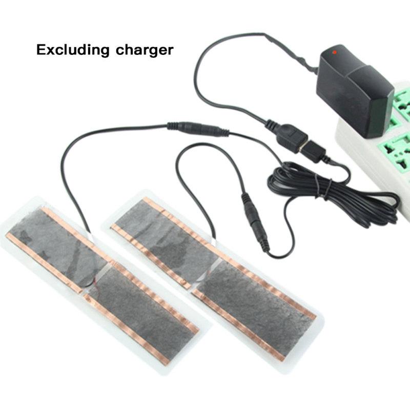 5 В USB электрические стельки с подогревом, грелки для ног, ботинки с подогревом, подушечки для обуви, зимние уличные лыжные потепления